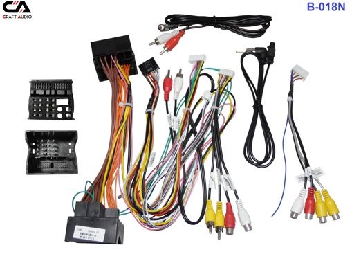 Рамка перехідна з проводкою CraftAudio B-018N BMW X3 11-15 9&quot;