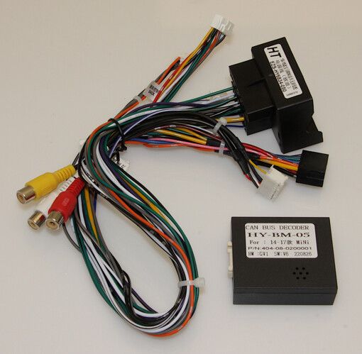 Рамка перехідна з проводкою CraftAudio B-010N BMW mini cooper 15-19 9&quot;