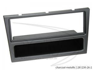 Рамка перехідна 281230-26-2 Opel Combo / Corsa / Meriva / Omega B / Vectra C / Vivaro (charcoal-metallic)