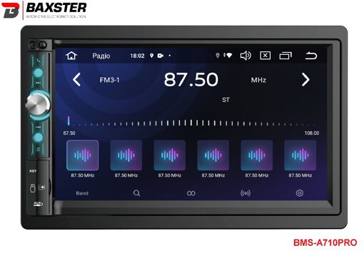 Мультимедиа 2-DIN Baxster BMS-А710PRO Android 12 2/32
