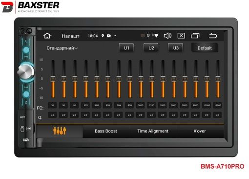 Мультимедиа 2-DIN Baxster BMS-А710PRO Android 12 2/32