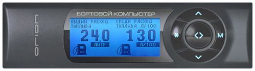 Бортовий комп'ютер Оріон БК-72 (в штатне місце Nexia Lanos, 2-х цв матрац)