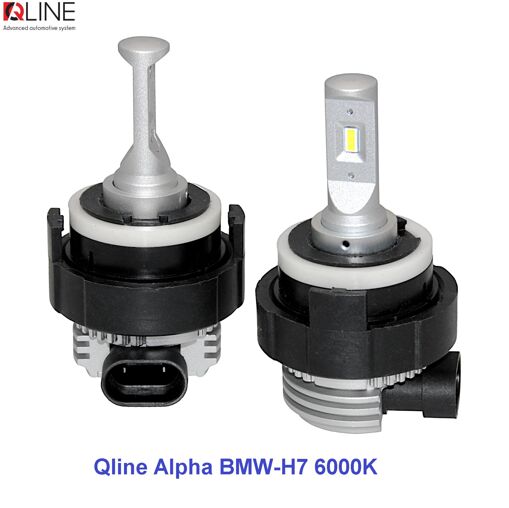 Лампы светодиодные Qline Alpha BMW-H7 6000K (2шт)