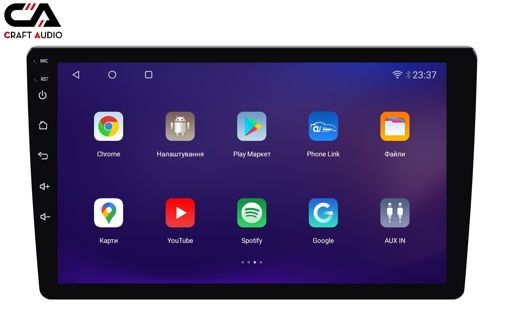 Мультимедийный центр CraftAudо QMS-98128 Android13 QLED 8+128Gb 9&quot;