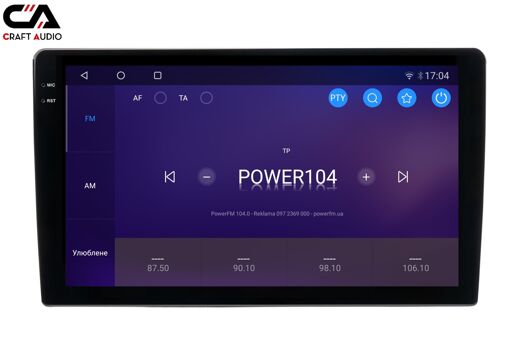 Мультимедіа CraftAudio CraftAudо QMS-98256 Android13 QLED 8+256Gb 9&quot; 2K