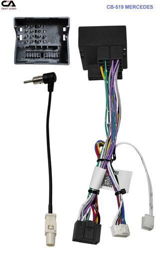 Комплект проводов для магнитол 16PIN CraftAudio CB-519# Mercedes