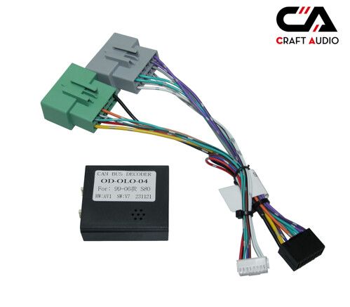 Комплект дротів для магнітол 16PIN CraftAudio Volvo CB-593# + OD-OLO-04