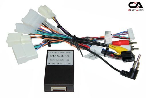 Комплект проводов для магнитол 16PIN CraftAudio SUB CB-596# + OD-SBL.01 Subaru