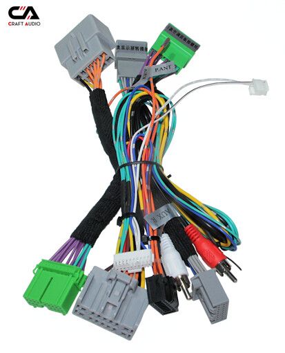 Комплект дротів для магнітол 16PIN CraftAudio Volvo LHL-599# + LHL-OLO-01
