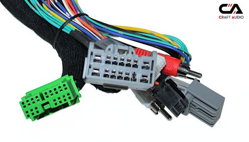 Комплект дротів для магнітол 16PIN CraftAudio Volvo LHL-599# + LHL-OLO-01