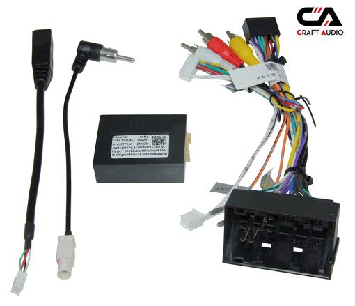 Комплект дротів для магнітол 16PIN CraftAudio CB-609# + FTF 1.20 FIAT Egea 16-19 (Tyrk)
