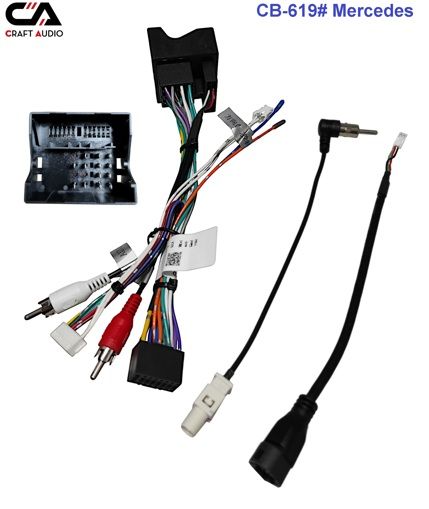 Комплект проводов для магнитол 16PIN CraftAudio CB-619# MERCEDES VITO 16-18