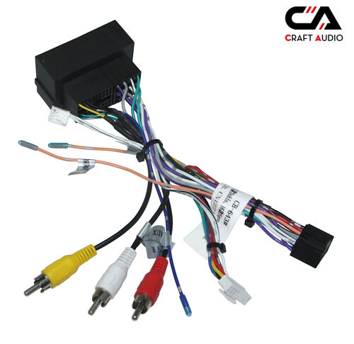 Комплект дротів для магнітол 16PIN CraftAudio CB-643# + G-RZ-FIAT52 FIAT