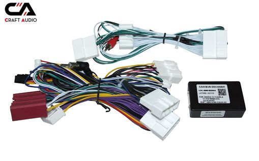 Комплект дротів для магнітол 16PIN CraftAudio MZD LHL-667# + BNR-MZD-04