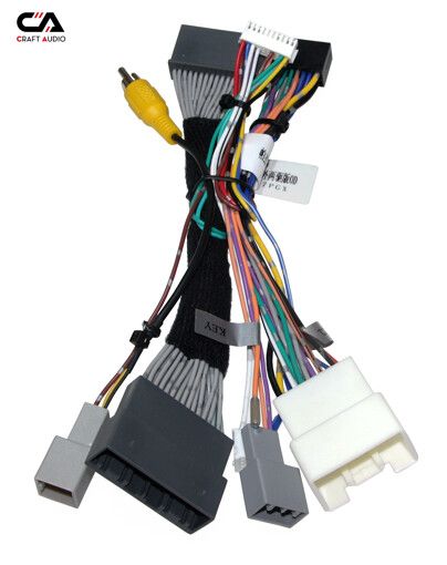 Комплект дротів для магнітол 16PIN CraftAudio MB CB-678# + LHL-SL-04 MITSUBISHI