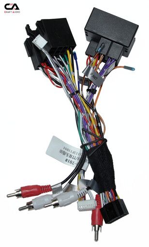Комплект проводов для магнитол 16PIN CraftAudio CB-701# + OD-AD-01 AUDI