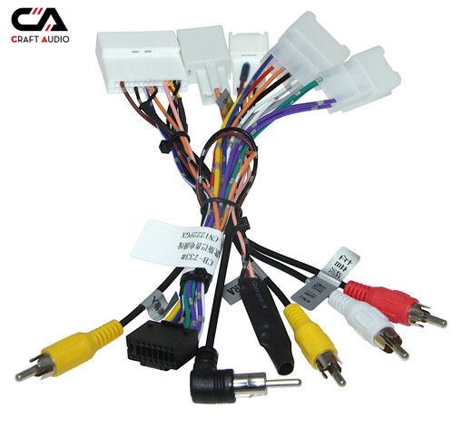 Комплект проводов для магнитол 16PIN CraftAudio SUB CB-733# Subaru