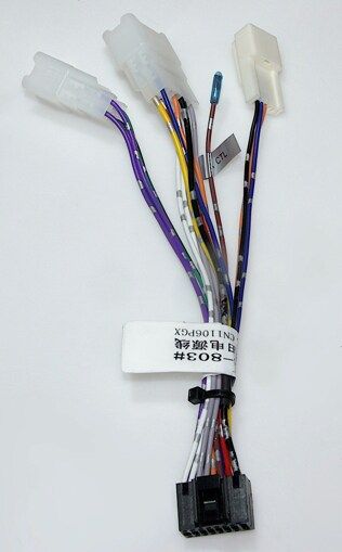 Комплект проводов для магнитол 16PIN CraftAudio FT CB-803# Toyota