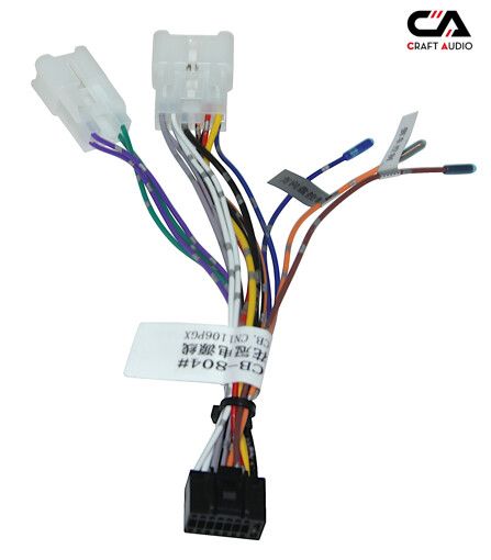 Комплект дротів для магнітол 16PIN CraftAudio FT CB-804# TOYOTA Standart