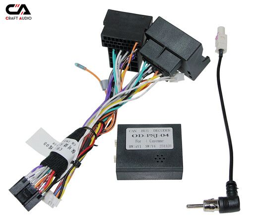 Комплект дротів для магнітол 16PIN CraftAudio Porsche CB-812# + OD-PSJ04