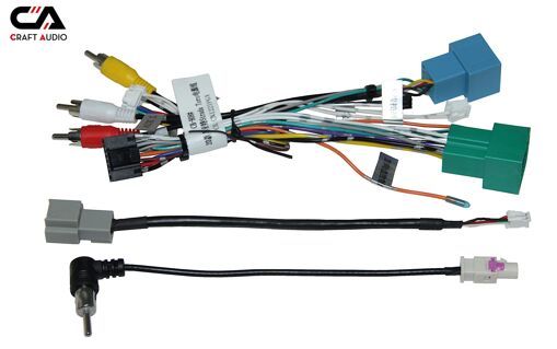 Комплект дротів для магнітол 16PIN CraftAudio CB-908#+ FTF 1.20 Fiat Strada 20+, Toro 16+