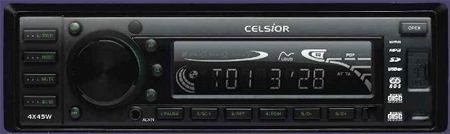 CD/MP3-ресивер Celsior CS-370UB GREEN