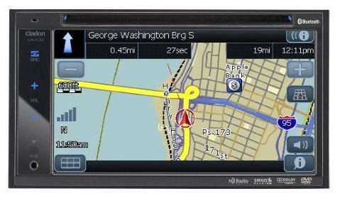 2-DIN DVD Монітор Clarion VX-400