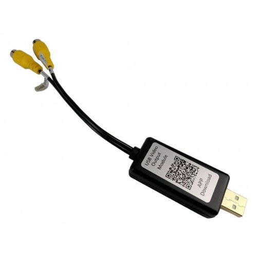 Адаптер відеовиходу USB - CVBS - 2 RCA AWM CU-600