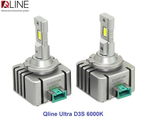 Лампы светодиодные Qline Ultra D3S 6000K (2шт)