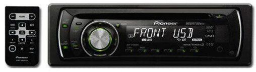 CD/MP3-ресивер Pioneer DEH-2150UB (green)