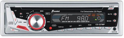CD/MP3-ресивер Farenheit CD-227MP