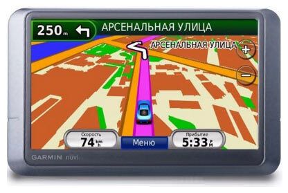 GPS-навігатор Garmin Nuvi 215W (карта NavLux)