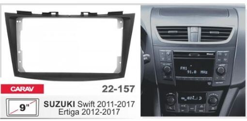 Рамка переходная Carav 22-157 Suzuki Swift, Ertiga
