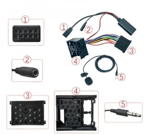 Адаптер Bluetooth AUX AWM BTM-96 BMW 3 Series (E46)