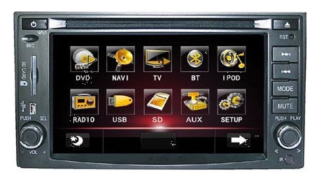 Штатна магнітола Globex GU-6122 Kia Sportage