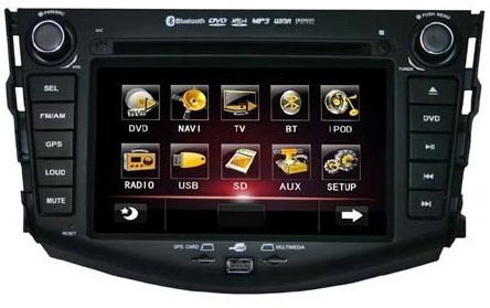 Штатная магнитола Globex GU-7013 Toyota RAV4