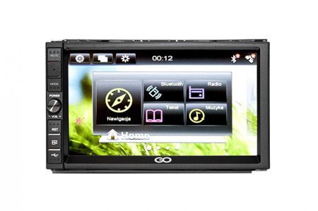 2-DIN DVD Монітор Goclever N702 GPS TV UA Map (Навлюкс)