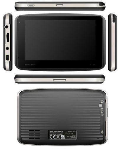 GPS-навигатор Sigma GPS ST25 (карта Навител)