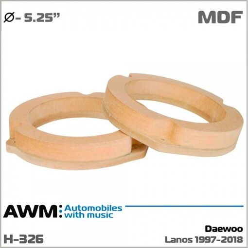 Проставки під динаміки AWM H-326 Daewoo Lanos