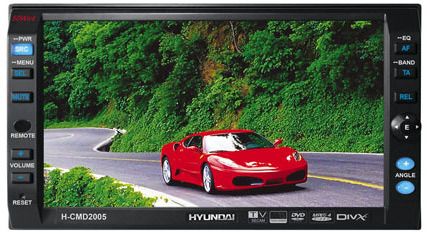2-DIN DVD монітор Hyundai H-CMD2005