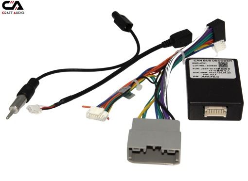 Комплект дротів для магнітол 16PIN CraftAudio JEEP 22-810 BNR-JP01 10-17