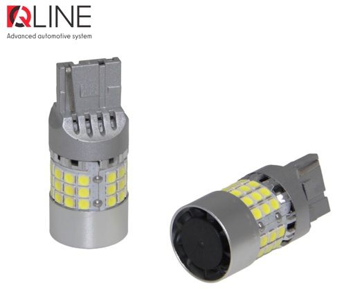 Габарити LED Qline 7440 (W21W) White CANBUS (2шт)