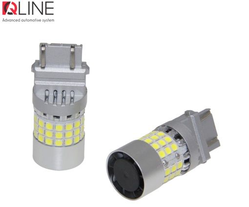 Габарити LED Qline 3157 (P27/7W) White CANBUS (2шт)