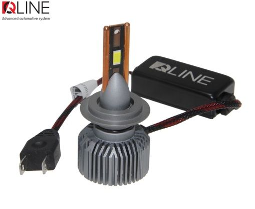 Лампы светодиодные QLine Ultra +200% 55W H7 6000K (2шт.) 24V