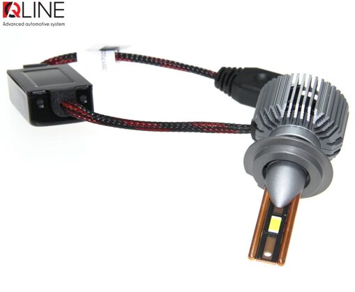 Лампы светодиодные QLine Ultra +200% 55W H7 6000K (2шт.) 12V