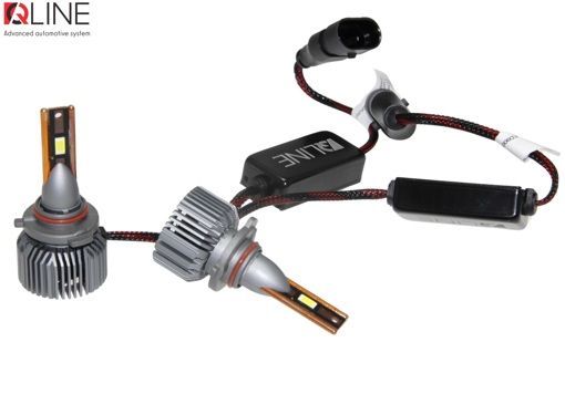 Лампи світлодіодні QLine Ultra +200% 55W HB3 6000K (2шт.) 12V УЦІНКА