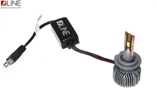 Лампы светодиодные QLine Ultra +200% 55W H7 6000K (2шт.) 24V