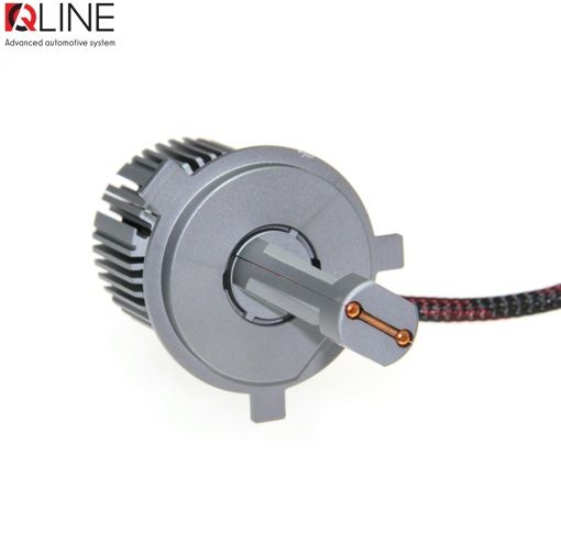 Лампы светодиодные QLine Ultra +200% H4 55W 6000K (2шт.) 12V