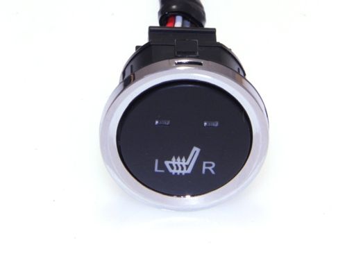 Кнопка подогрева сидений QLine Fiber UNI-U09 (на 2 сидения)