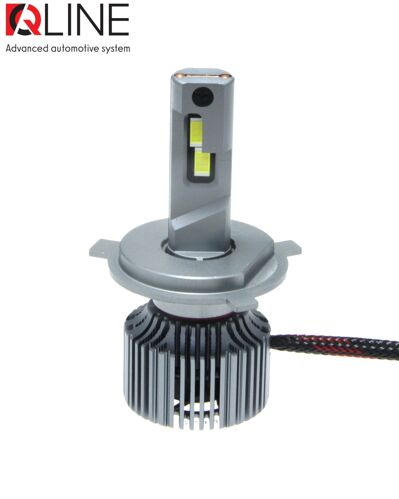 Лампы светодиодные QLine Ultra +200% H4 55W 6000K (2шт.) 12V